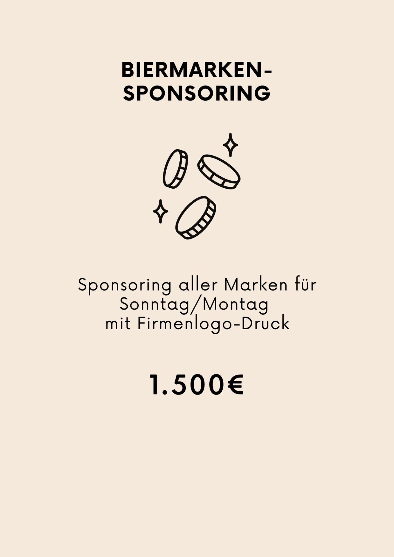 BIERMARKEN SPONSORING